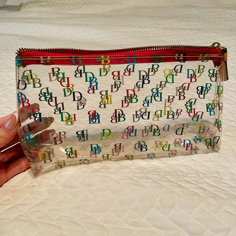 Dooney & Bourke On The Go Clear Cosmetic Bag